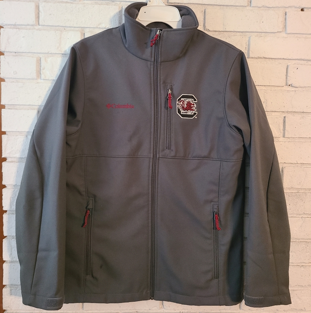Columbia Men's Charcoal Softshell Jacket